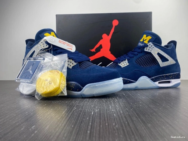 One Kick Michigan 4 Retro Jordan (PE) Air AJ4-1036660 0728